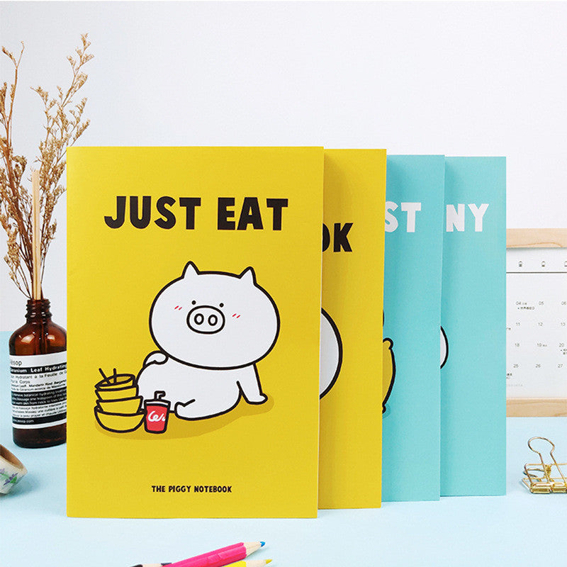 Qimo Pig 4-Pack Kids' Notebooks