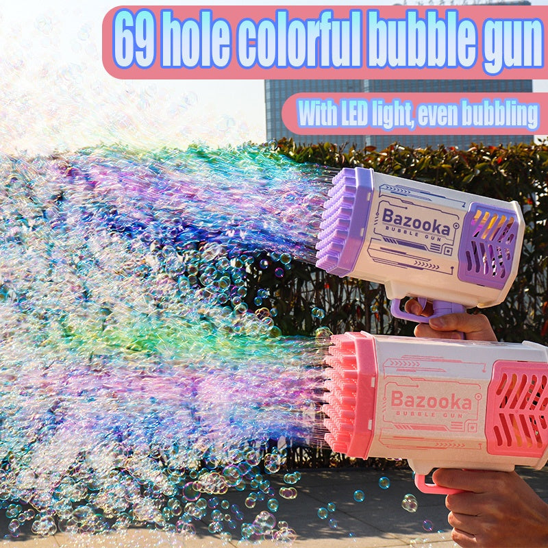 Rocket Bubble Machine